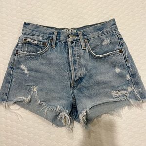 AGOLDE Parker Vintage Cut Off Shorts (23)